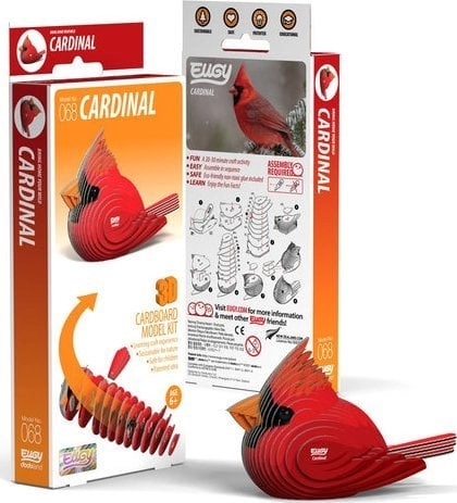 Fat Brain Toys Scarlet Cardinal Bird