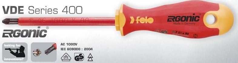 Felo Wkrętak krzyżowy Z2 Ergonic 400