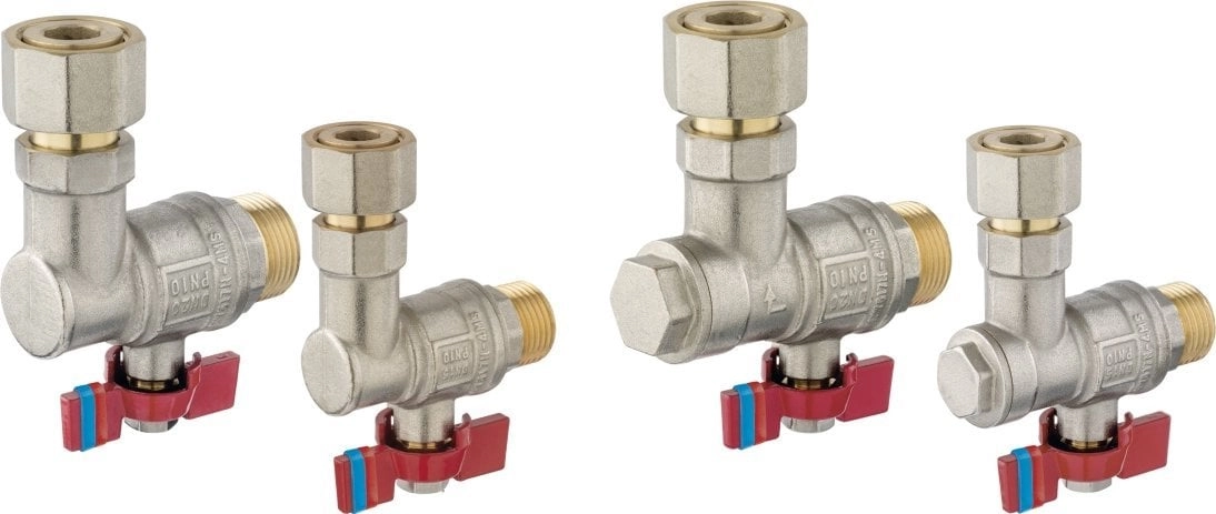 Ferro Set of angle valves for