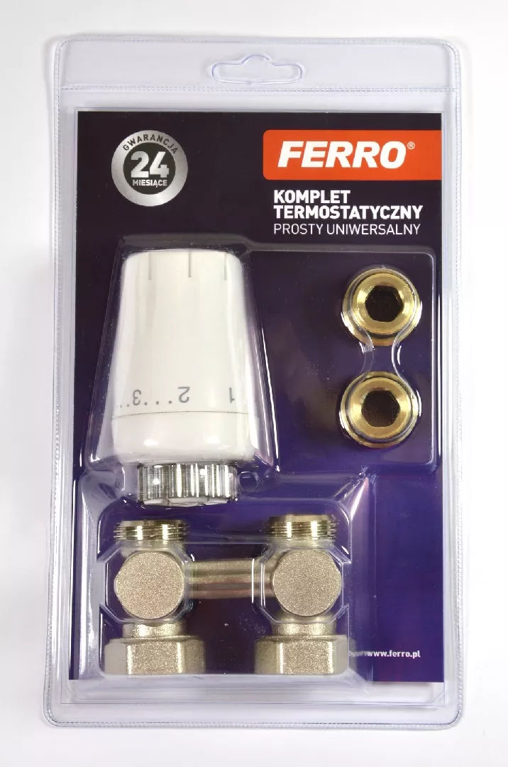 Ferro Zestaw termostatyczny uniwersalny głowica GT11