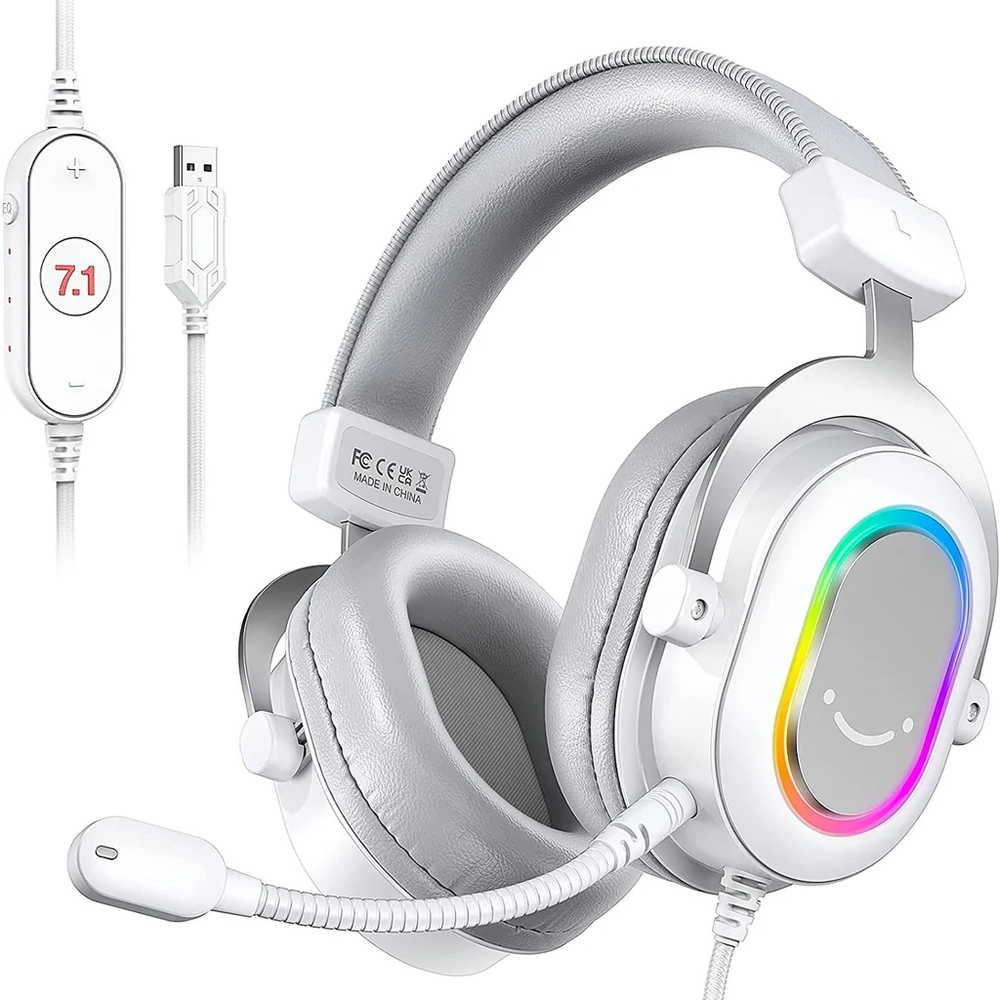 Fifine Technology FIFINE AmpliGame H6 baltas (baltas) spēļu austiņas