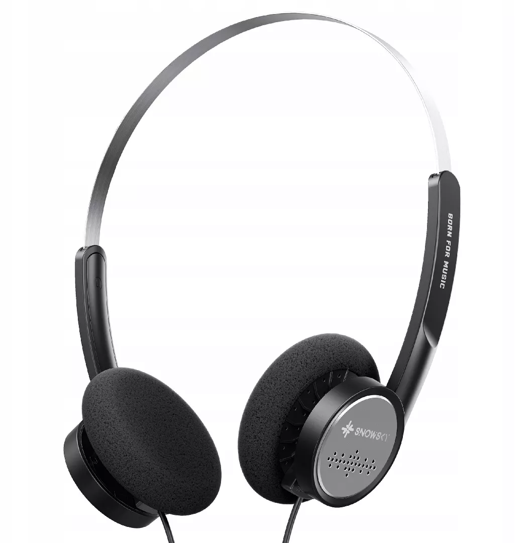 FiiO SNOWSKY WIND - melns - Retro stila uzliekamās austiņas