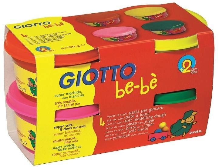 Fila Ciastolina 4x100gr (464902) 464902 FILA