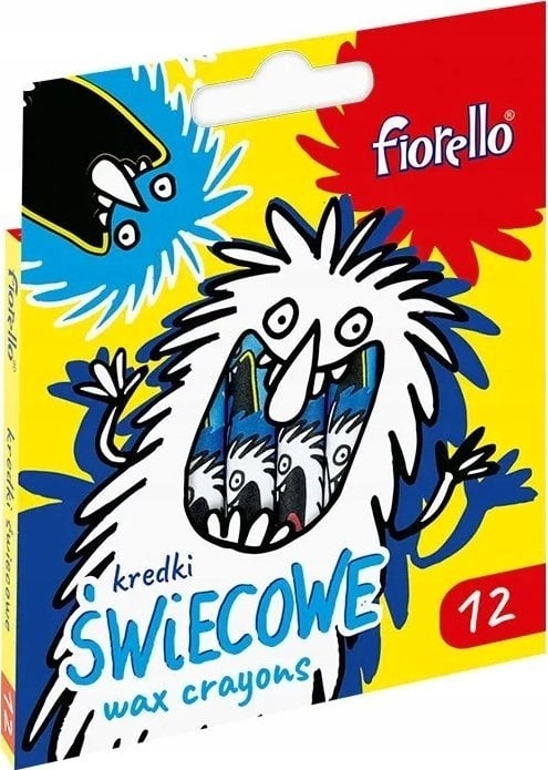 Fiorello Fiorello wax crayons 12 colors