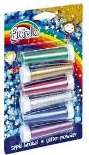 Loose glitter 6 colors x 6g