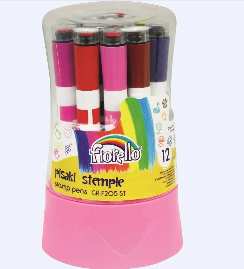 Fiorello Pens - Stamps 12 colors