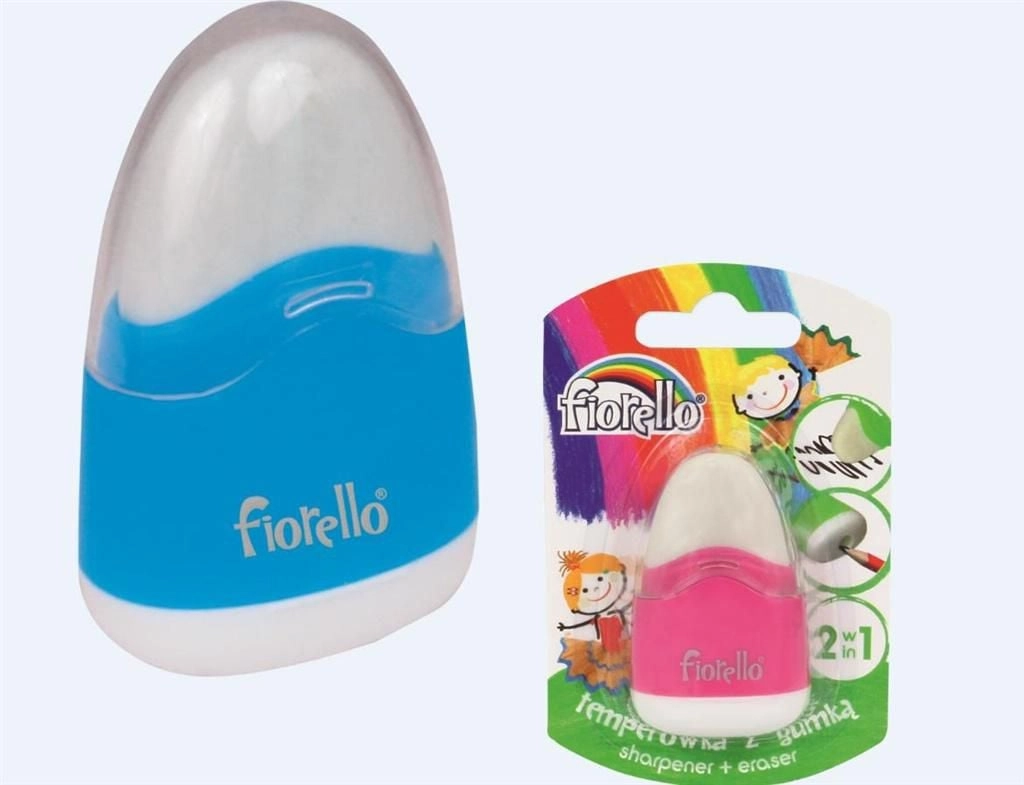 Fiorello Temperówka z gumką GR-F460 FIORELLO