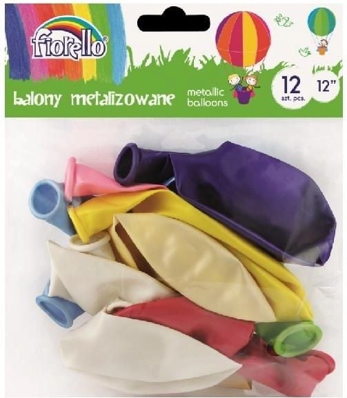 Fiorello Balony Metal 12```````` mix 12