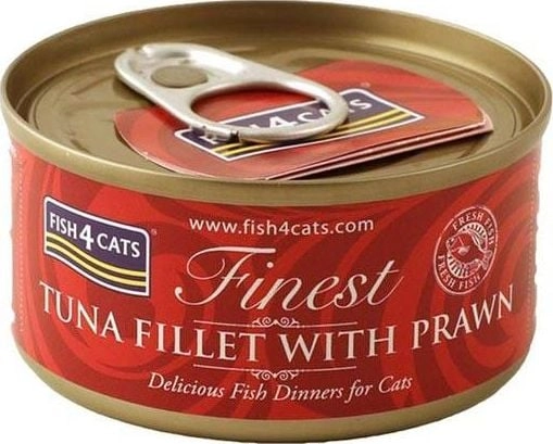 FISH4CATS Tuna fillet with prawn -