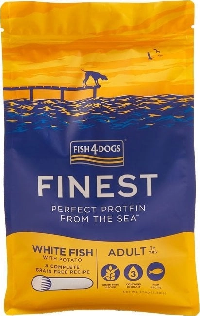 FISH4DOGS Finest Ocean White fish S