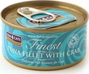 FISH4CATS Tuna fillet with crab -