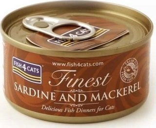 FISH4CATS Sardine and mackerel - wet