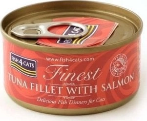 FISH4CATS Tuna fillet with salmon -