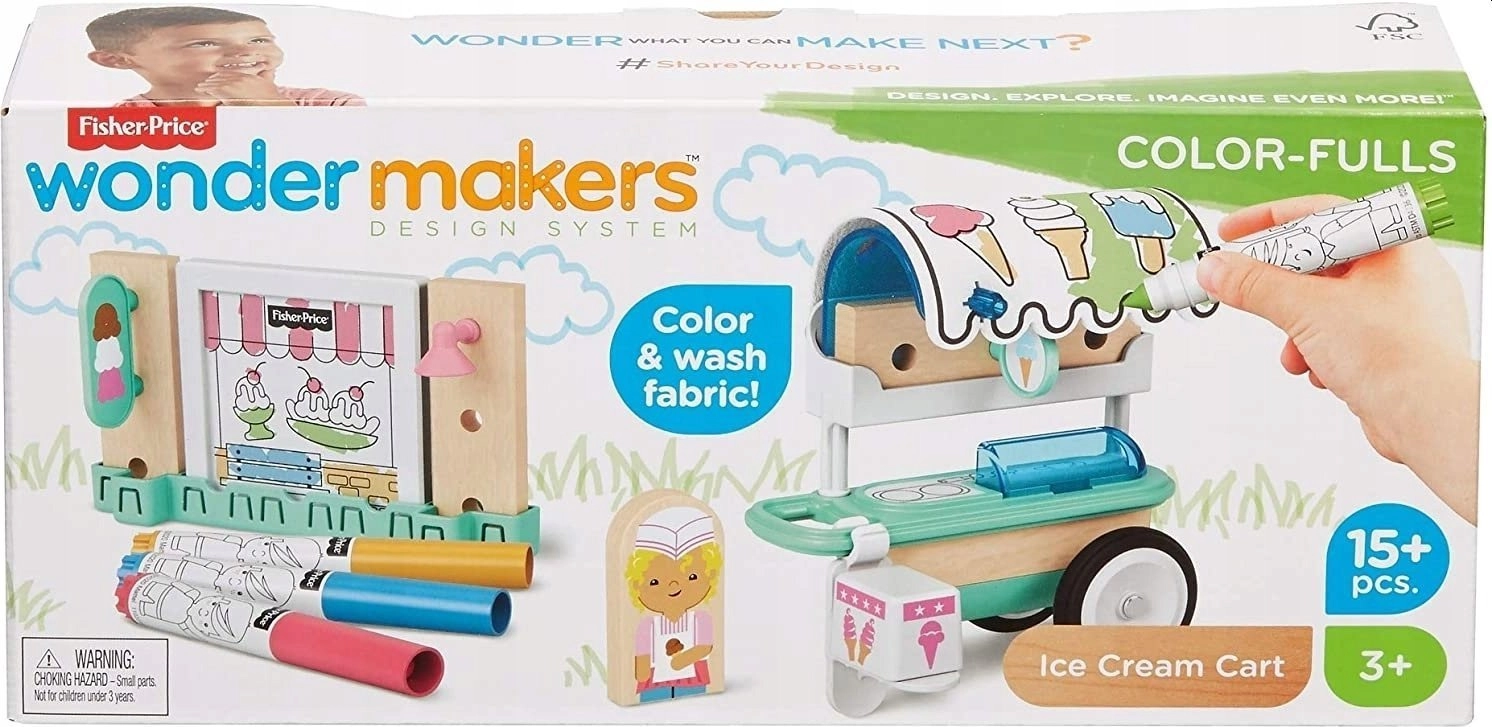 Fisher Price Wonder Makers wózek do