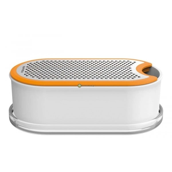 FISKARS GRATER WITH FUNCTIONAL FORM CONTAINER
