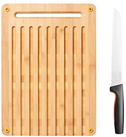 Fiskars Functional Form bambukinės lentelės duonai