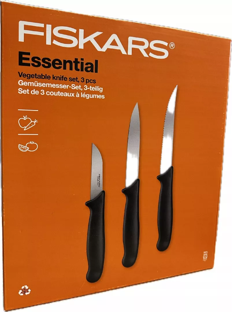 FISKARS SET OF 3 ESSENTIAL VEGETABLE