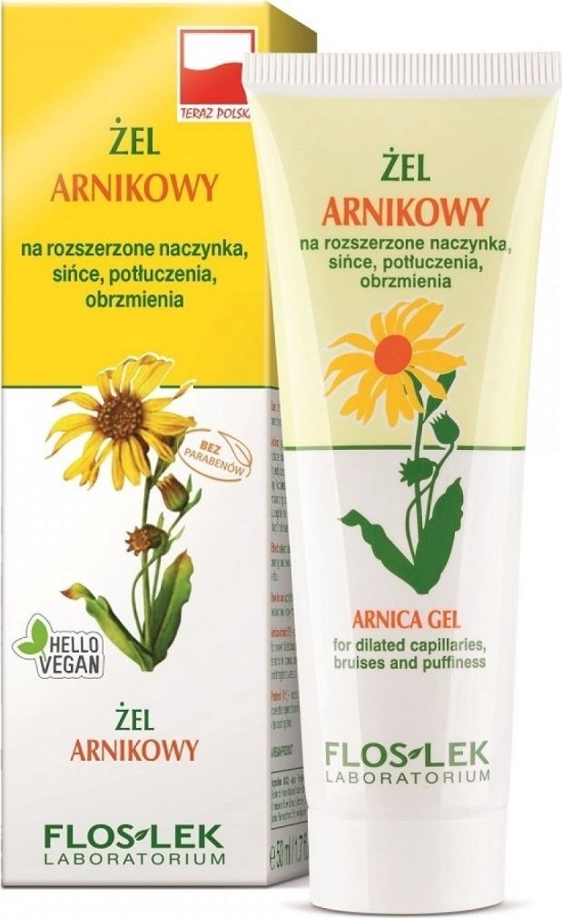 Floslek Arnica gel for dilated blood