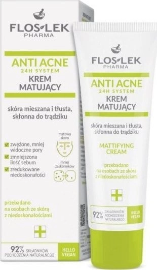 Floslek ANTI ACNE 24H SYSTEM Mattifying