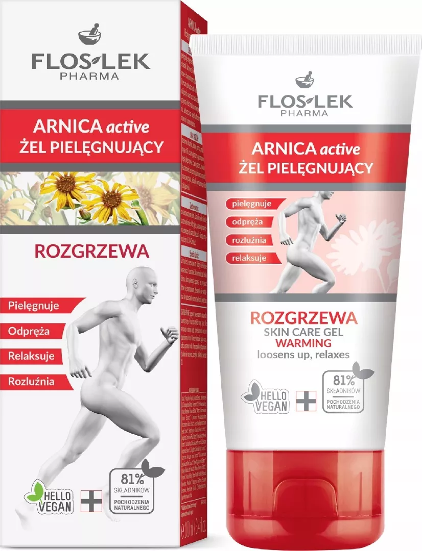 FLOSLEK Arnica Active Care and warming
