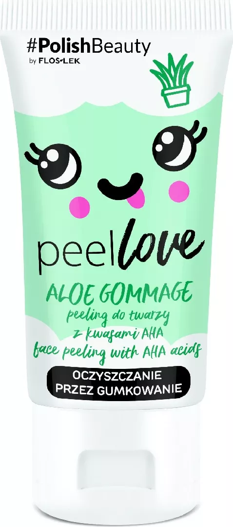 FLOSLEK_Peellove Aloe Gommage facial peeling with