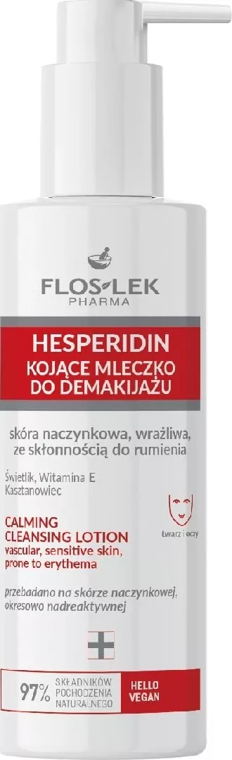 Floslek Hesperidin Kojące mleczko do demakijażu