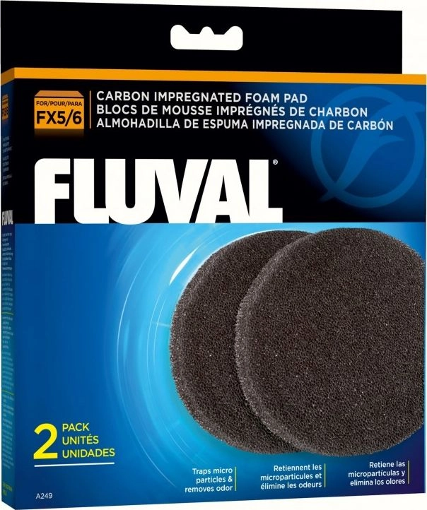 Fluval Gąbka węglowa do filtrów kubełkowych