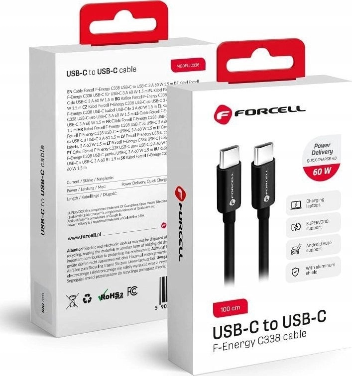 Kabel USB ForCell FORCELL F-ENERGY C338