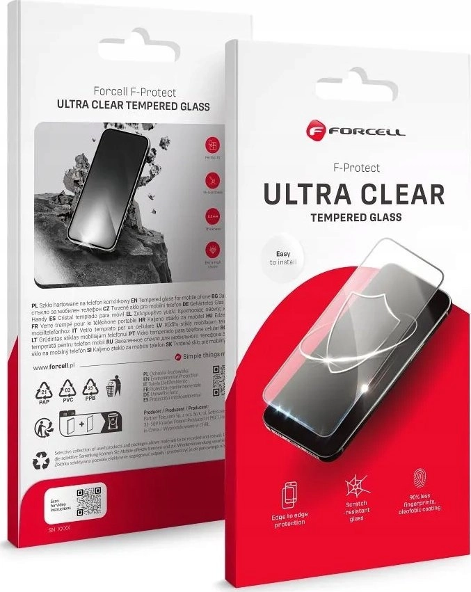 Aizsargstikls Forcell - Tempered glass to