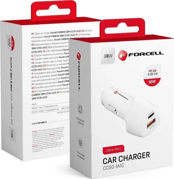 FORCELL F-ENERGY Carbon CC50-1A1C Åadowarka samochodowa