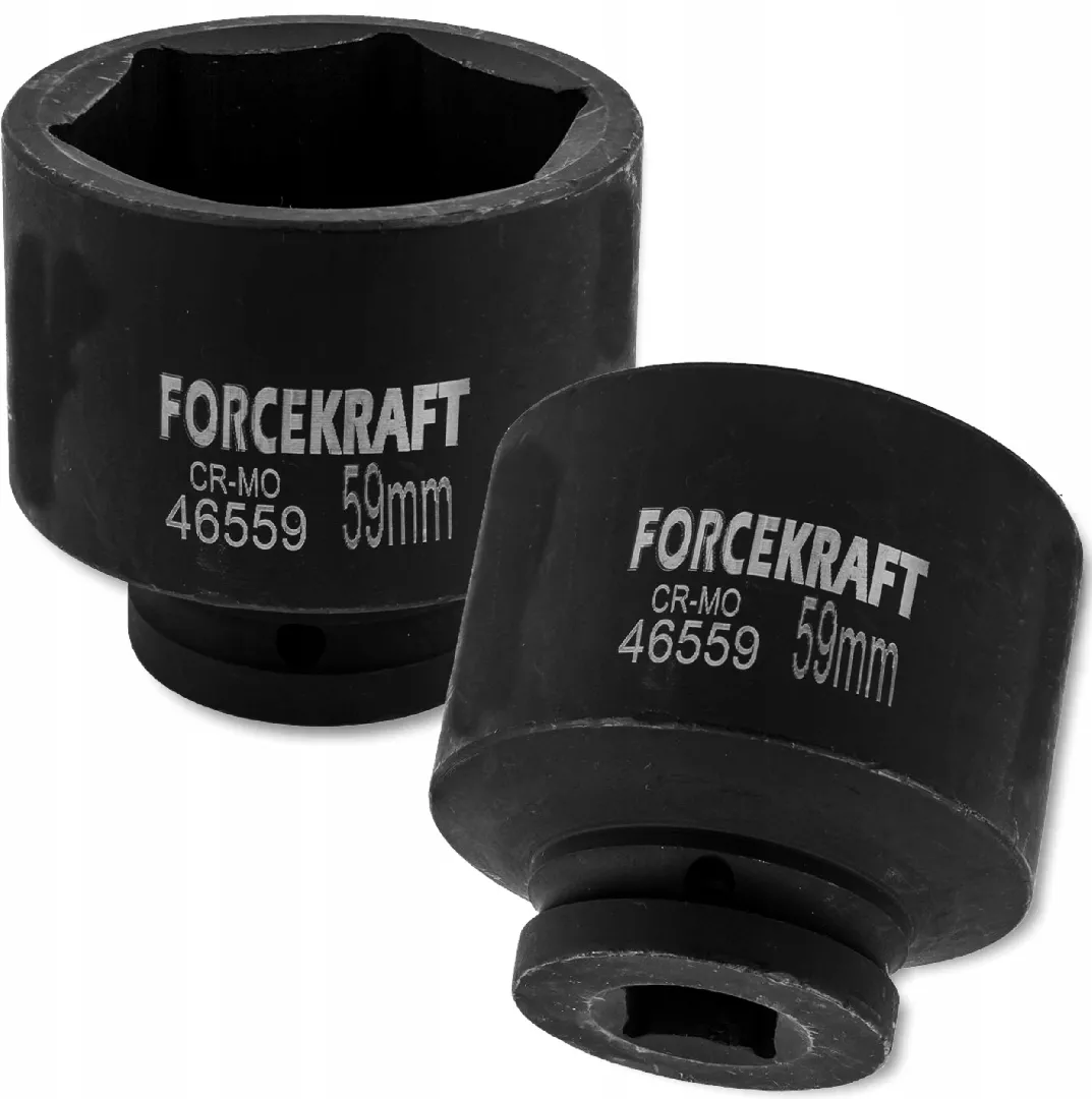 Forcekraft Impact socket 59mm 3/4`` (6-point)