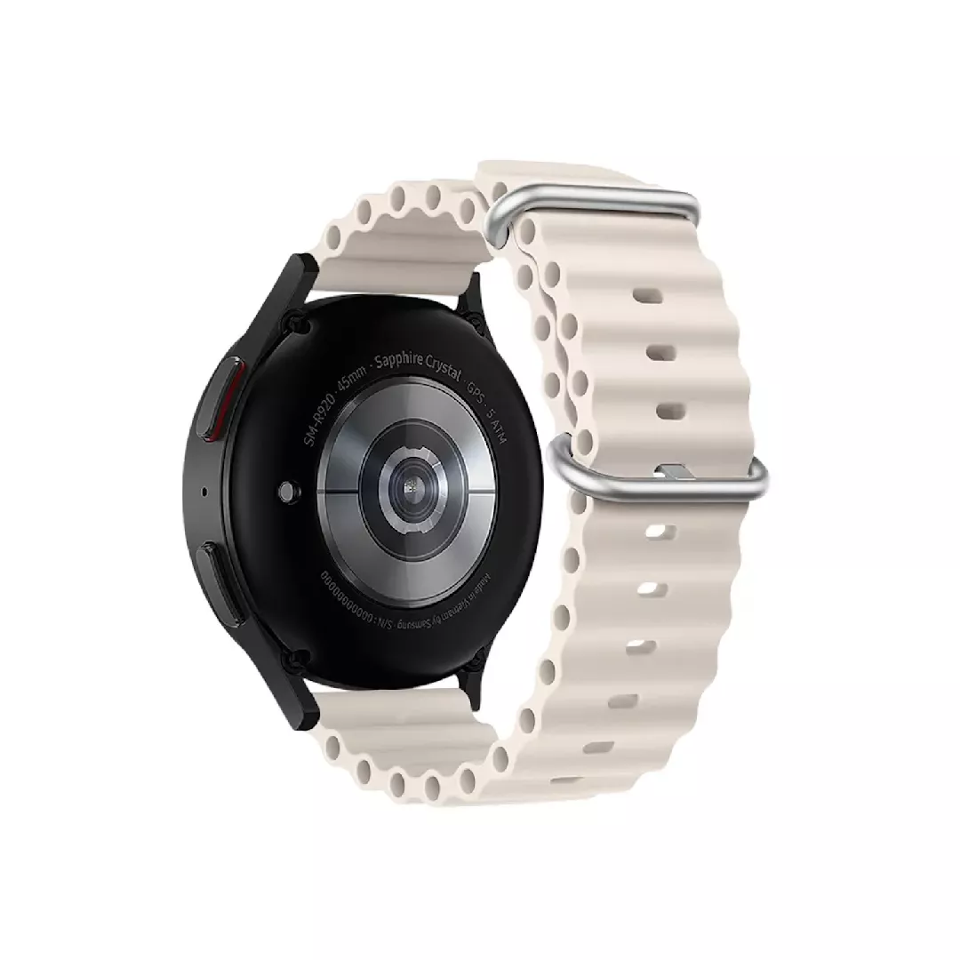 FS01 Samsung watch 20mm Beige Silicone
