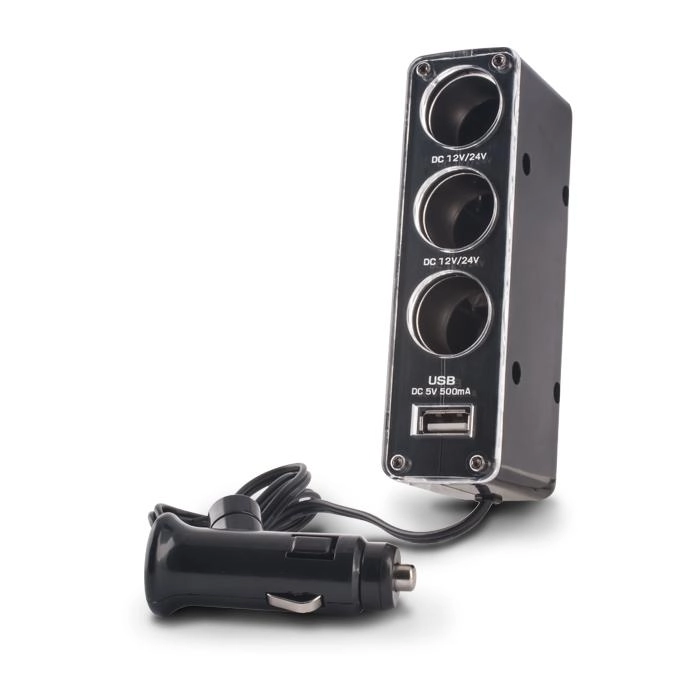 Forever 3in1 car socket splitter with