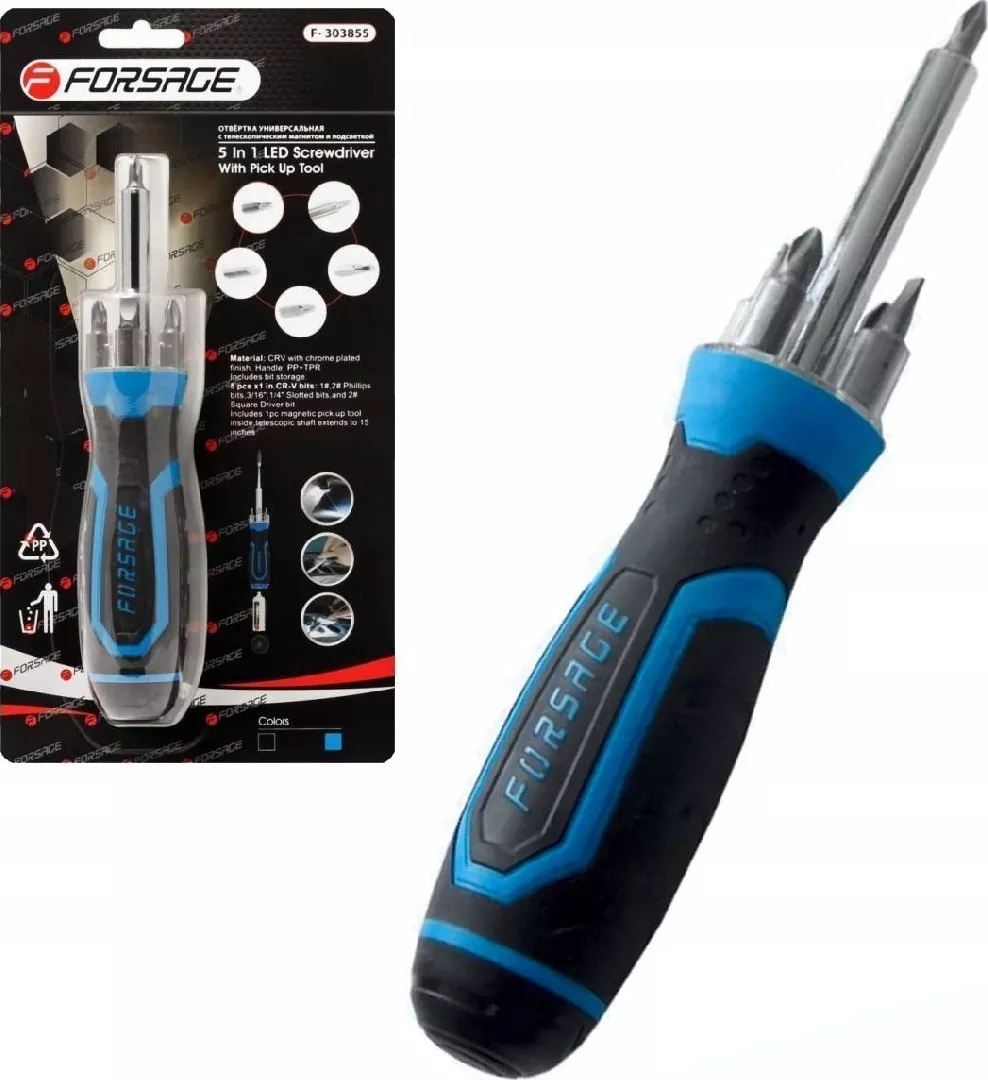 Forsage Screwdriver universal screwdriver bits 5in1