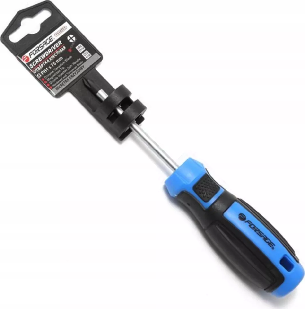 Forsage Magnetic Phillips screwdriver PH1x75mm  F-7110751