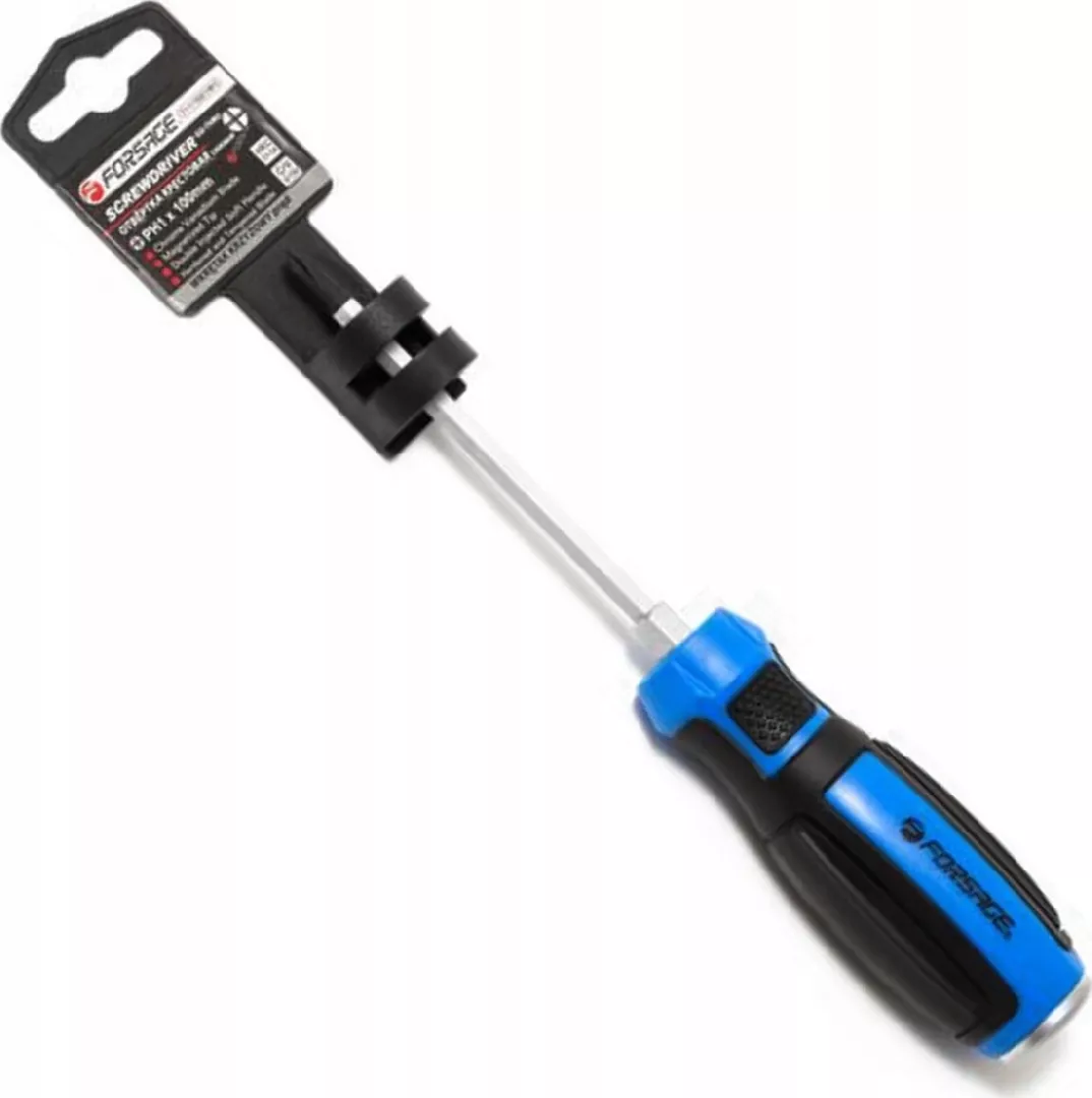 Forsage Phillips screwdriver  magnetic  PH1x100mm  F-7111001MS