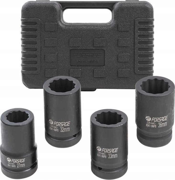 Forsage Set of deep impact sockets