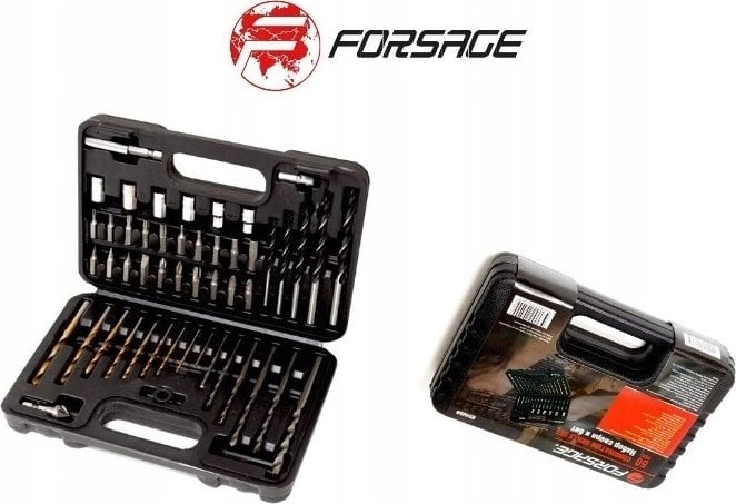 Forsage tool set SET OF DRILLS