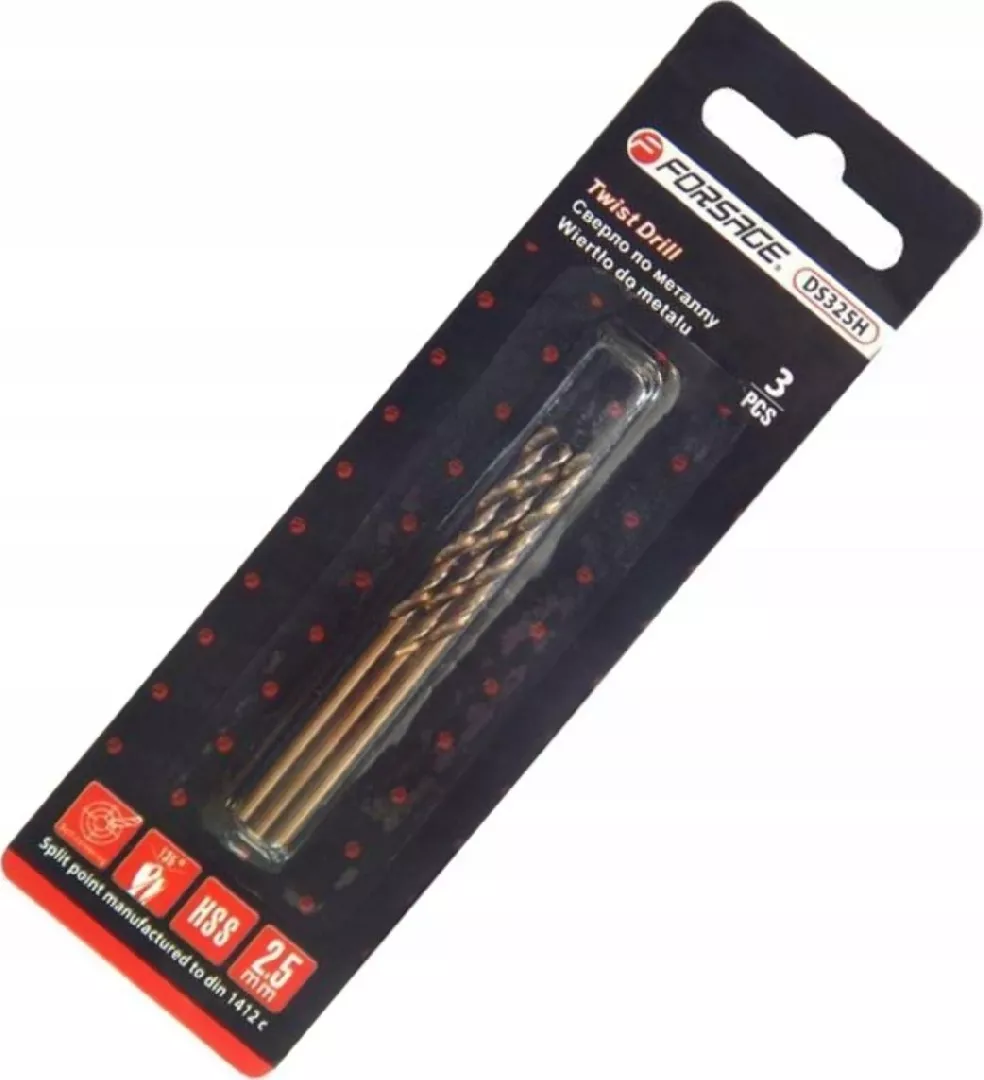 Forsage drill Set of drill bits