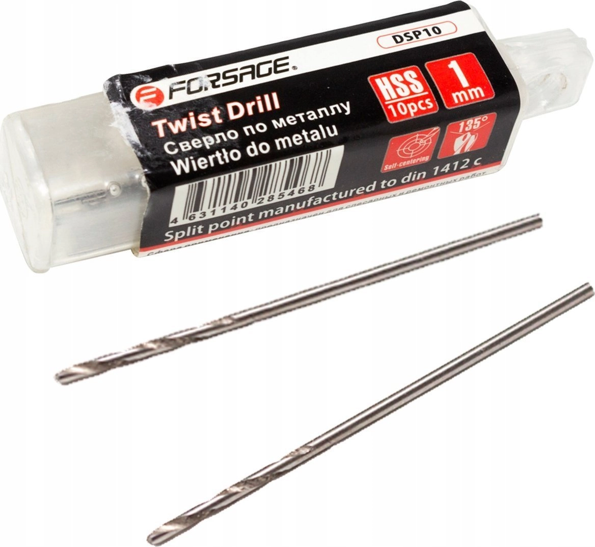 Forsage drill bit SET OF DRILLS