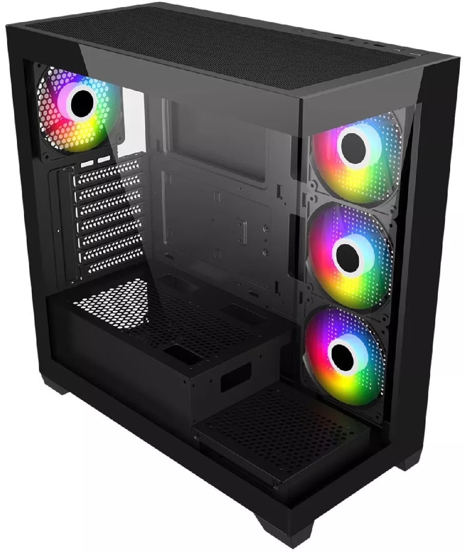 FSP Case  M340-BA  Black  Mid Tower