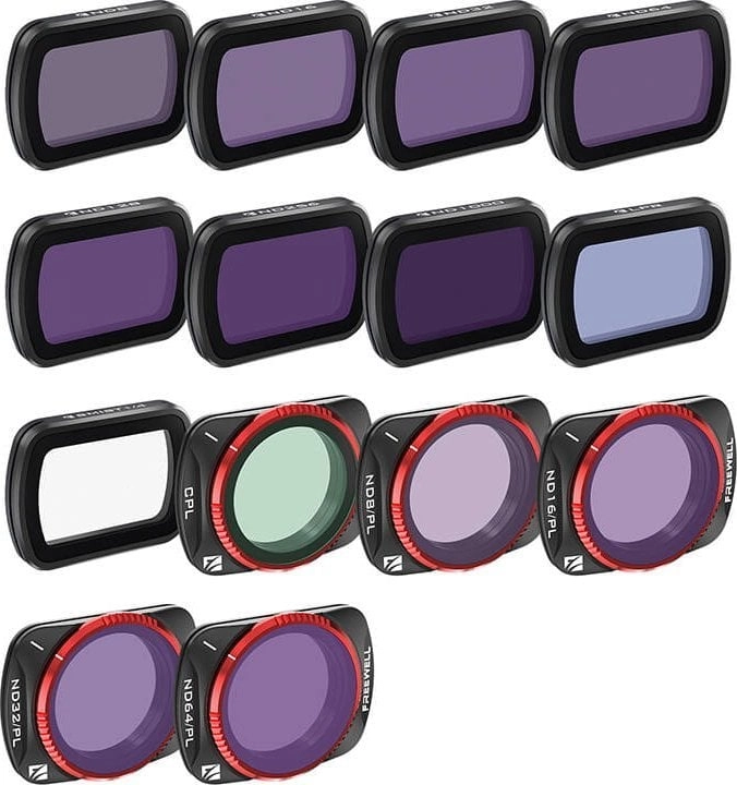 14 filters Freewell to DJI Osmo