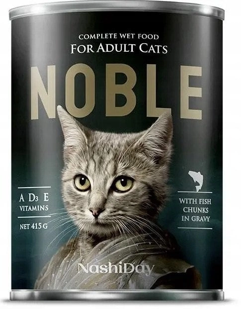 NOBLE CAT 415g  RYBA  ( kawałki