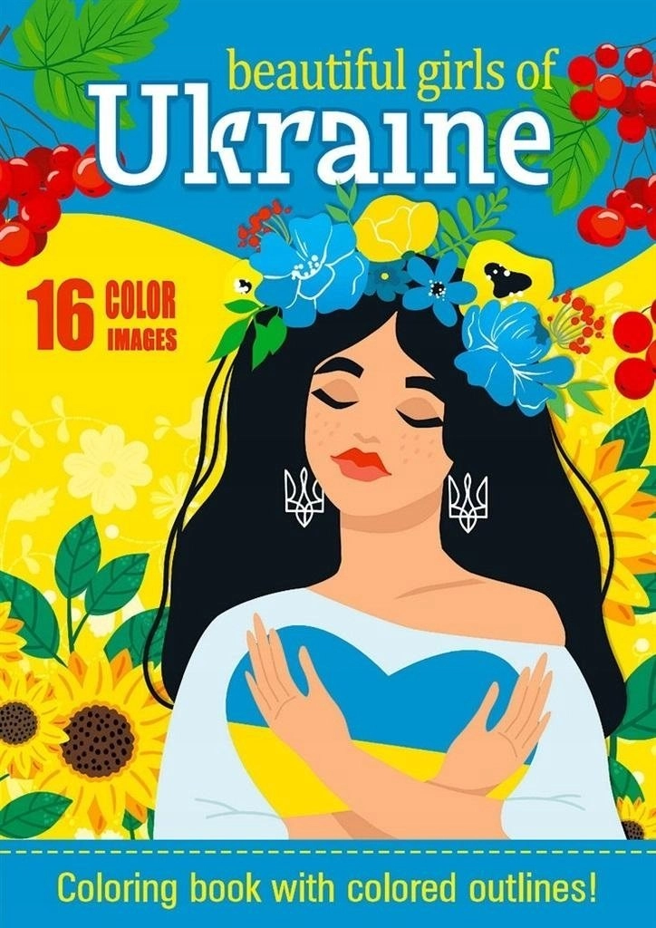 Coloring book A4 16 pictures Beautiful