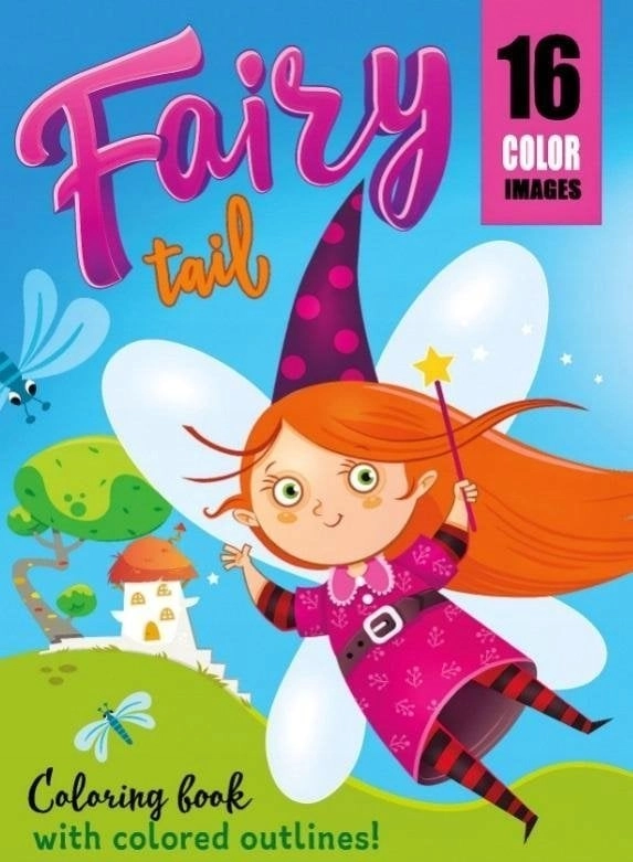 Coloring book A4 16 pictures In
