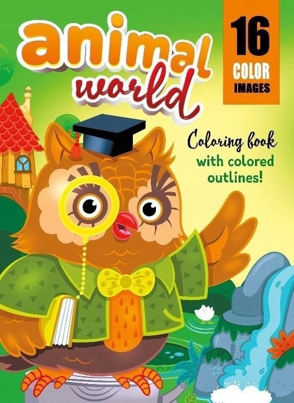 Coloring book A4 16 pictures The