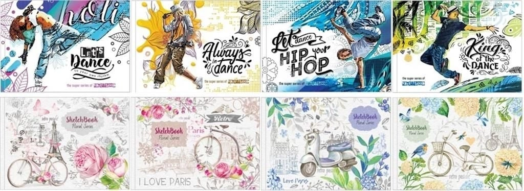 Sketchbook 240x165/36K 100g/m2 TW FRESH 292903