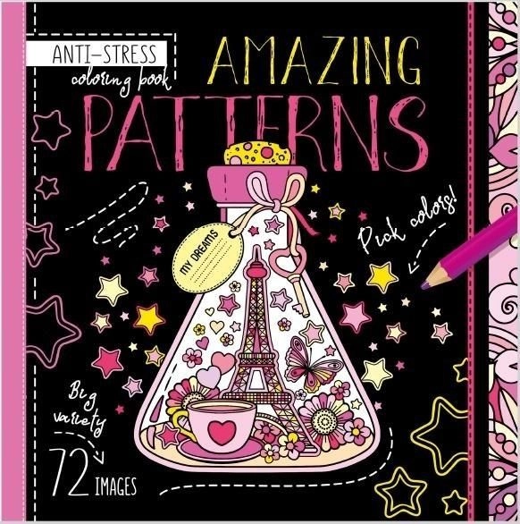 Anti-stress coloring book 200x200 Amazing Patter