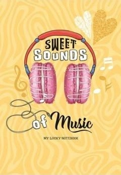 Decorative notebook 128x165/64K line Headphones 457500