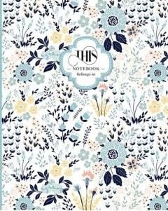 Decorative notebook 128x165/96K Flowers line 457510